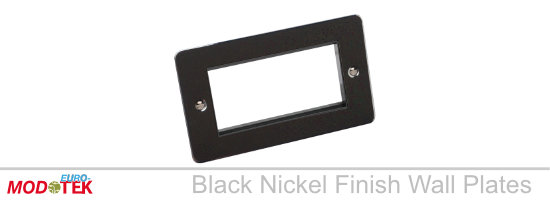 Black Nickel Finish Wall Plates